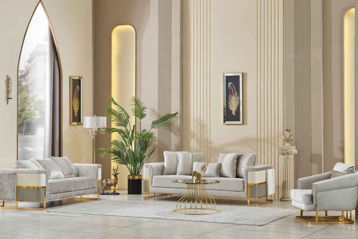 Galeria Beige Sofa Set