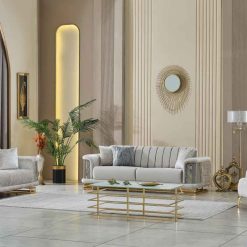 Nevada Beige Sofa Set