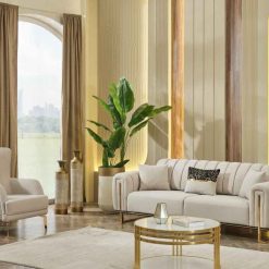 Stella Beige Sofa Set