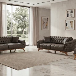 Lagos Gray Sofa Set