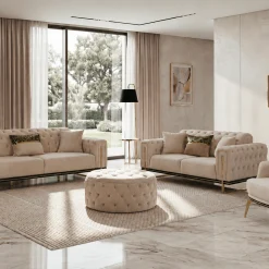 Dreams Beige Sofa Set