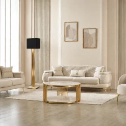 Resistal Beige Sofa Set