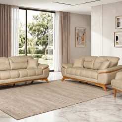 Maserati Beige Sofa Set
