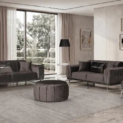 Stella Gray Sofa Set