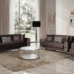 Nirvana Gray Sofa Set