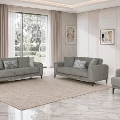 Gold Gray Sofa Set