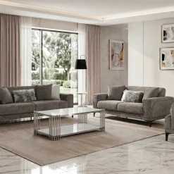 Elit Gray Sofa Set