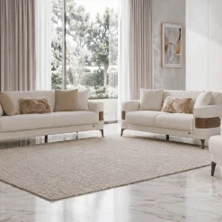 Tina Beige Sofa Set