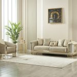 New Romance Beige Sofa Set 5