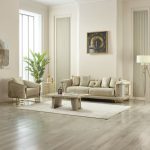 New Romance Beige Sofa Set 6