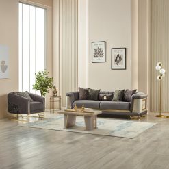 New Romance Grey Sofa Set