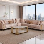 Nirvana Beige Sectional Set 2