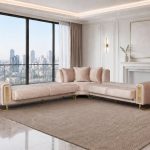 Nirvana Beige Sectional Set 4