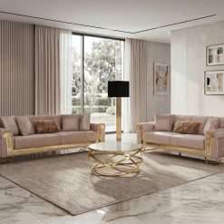 Titan Beige Sofa Set