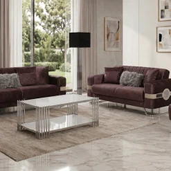 Opera Beige Sofa Set