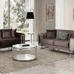 Ottowa Gray Sofa Set