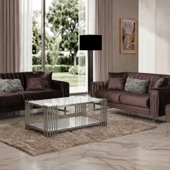 Quatro Gray Sofa Set
