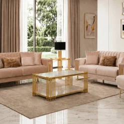 Loft Beige Sofa Set