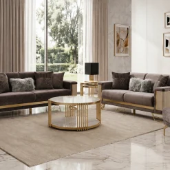 Neva Gray Sofa Set