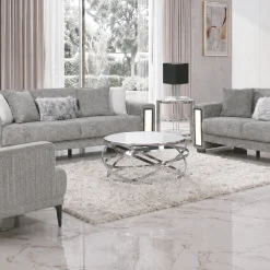 Nefes Gray Sofa Set